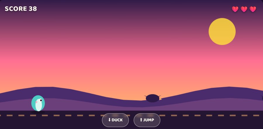 Dodge Run game interface