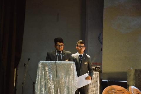On stage at DRMCMUN 2022